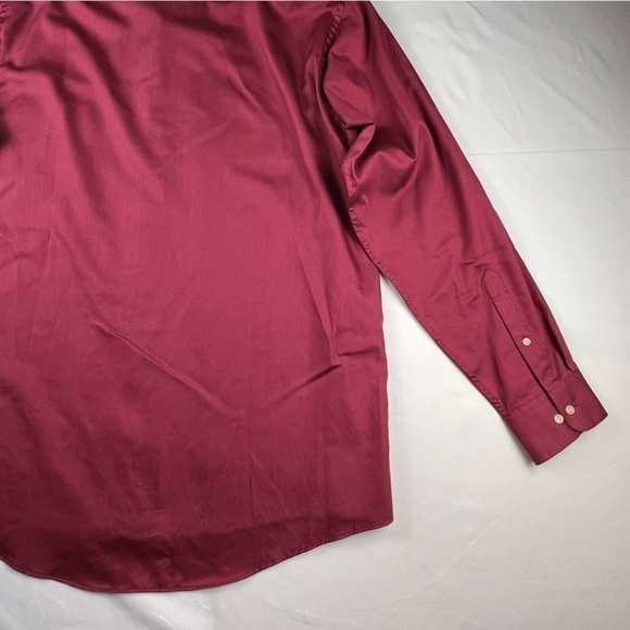 Arrow - Men’s Dress Shirt - 16 34/35 Large - Rust - Wrinkle Free - Picture 8 of 14